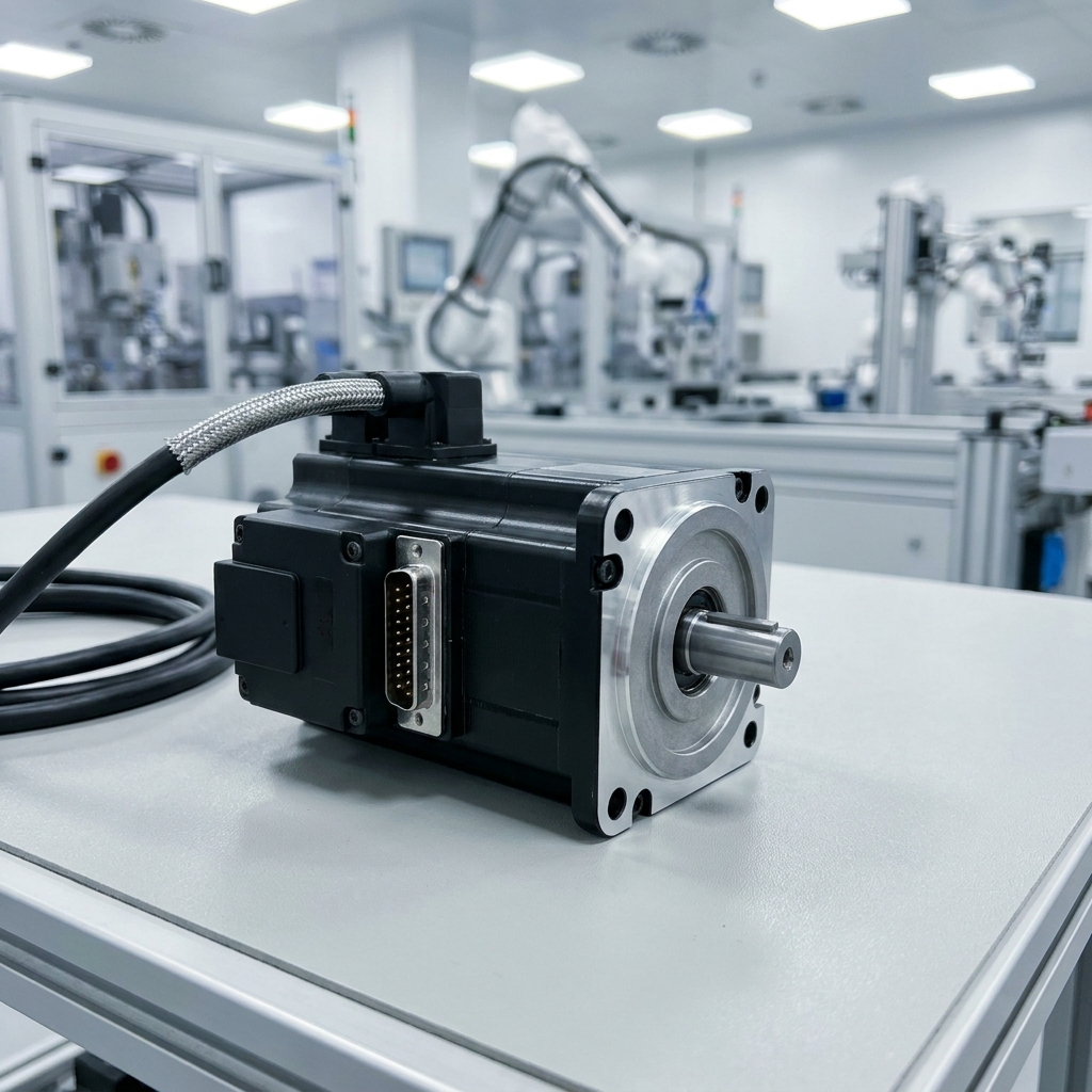 Servo motor yakın çekimi